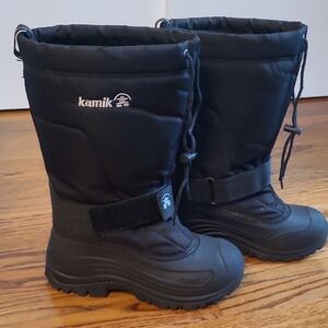 Kamik Black Insulated Snow Boots Greenbay